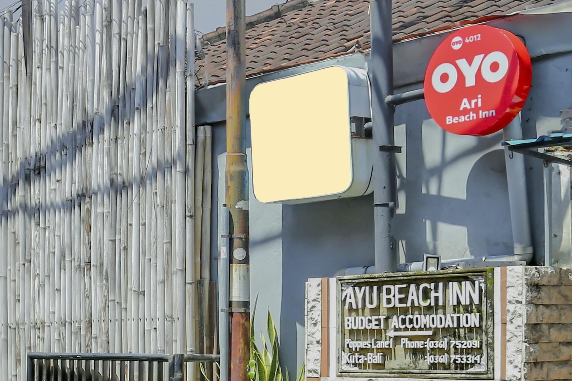 Oyo 4012 Ari Beach Inn Kuta  Exterior photo